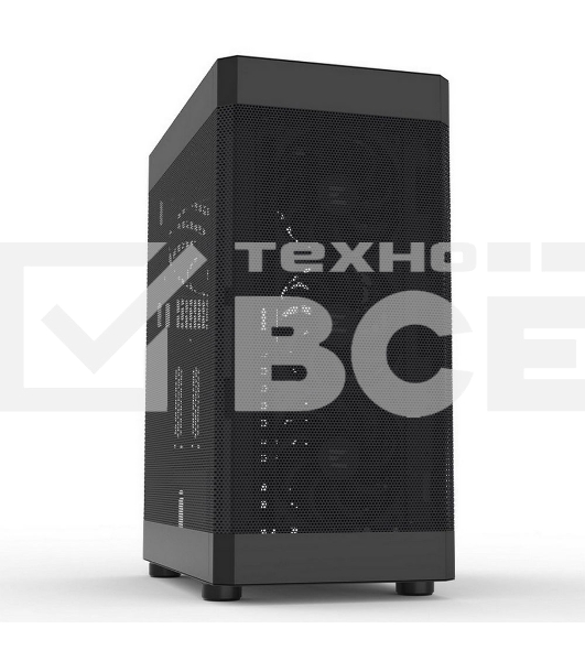 Компьютерный корпус MidiTower Zalman I4 black (ATX, MESH, 2x3.5