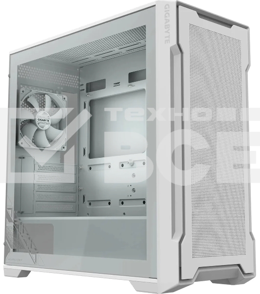 Компьютерный корпус Gigabyte C102W GB-C102GI белый без БП M-ATX 5x120mm 4x140mm 2xUSB3.0 audio bott PSU