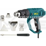 Фен технический FIT HG-2003 2000 Вт, 350/600 °C, 300/500 л/мин, рез. накл., коробка, фото8