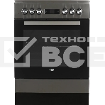 Плита электрическая Beko FSE67310GX черный, конфорок 4 шт, духовка 66 л, 60 см x 85 см x 60 см, фото3