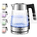 Чайник электрический BRAYER BR1079 2200 Вт, 1,8 л, серебристый, фото2