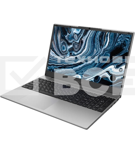 Ноутбук Digma Pro Breve серебристый DN15R5-ADXW09 Ryzen 5 7430U 16Gb SSD512Gb AMD Radeon 15.6