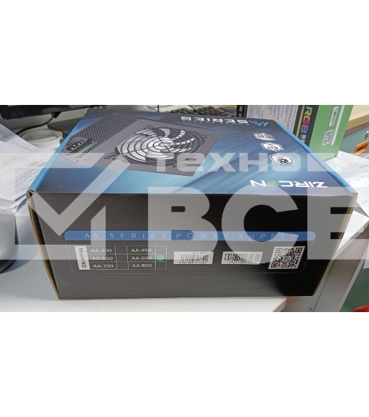 Блок питания ZIRCON ATX 600W AA-600