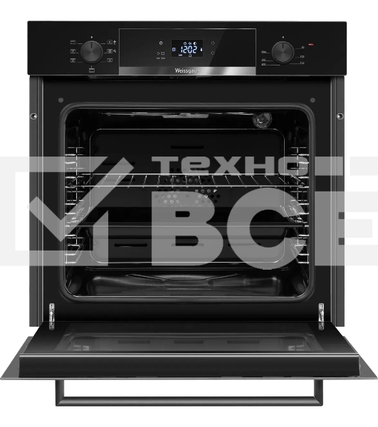 Духовой шкаф электрический Weissgauff EOV 29 PDB Black Edition черный