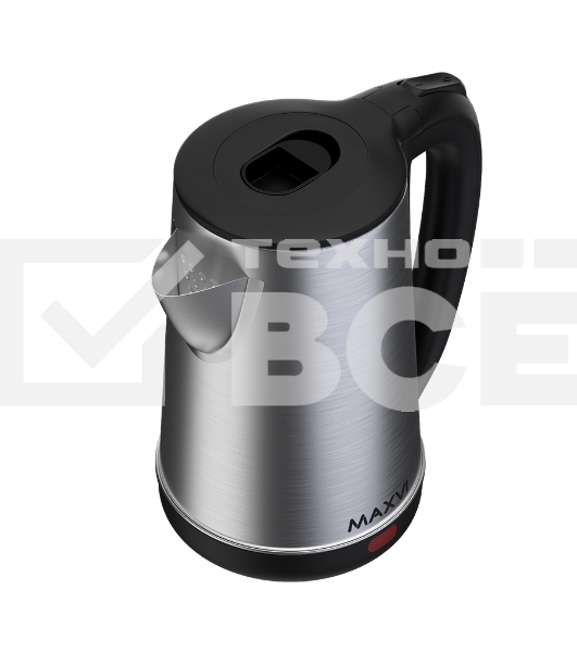 Чайник электрический Maxvi KE1822S silver-black