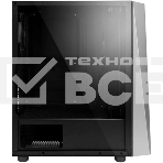 Компьютерный корпус ZALMAN S4 Plus, ATX, BLACK, WINDOW, 1x5.25