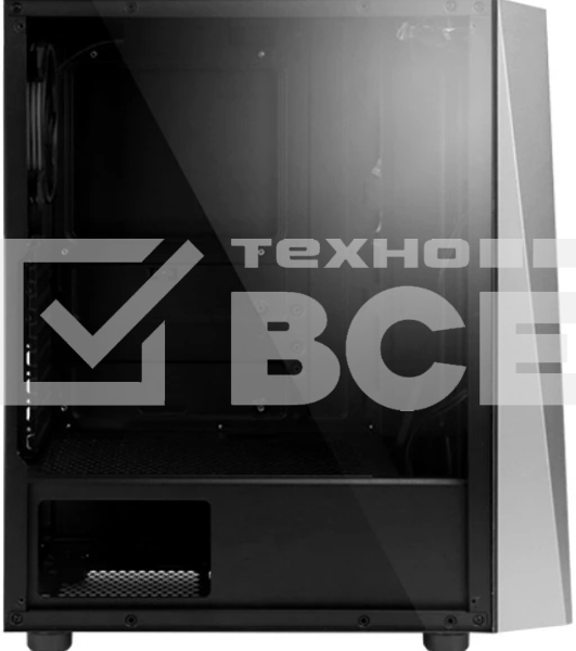 Компьютерный корпус ZALMAN S4 Plus, ATX, BLACK, WINDOW, 1x5.25
