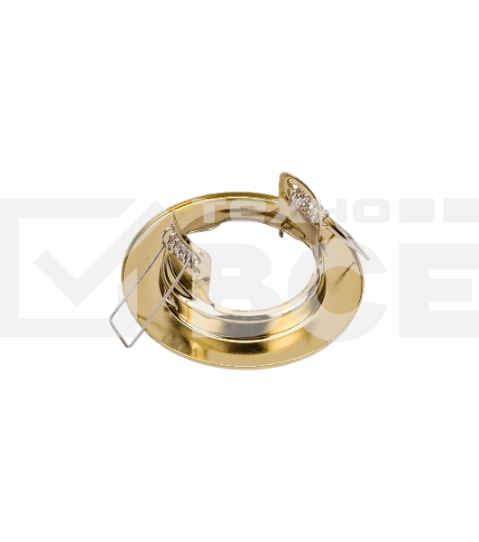 Светильник Feron ИВО-50w 12в G5.3 золото