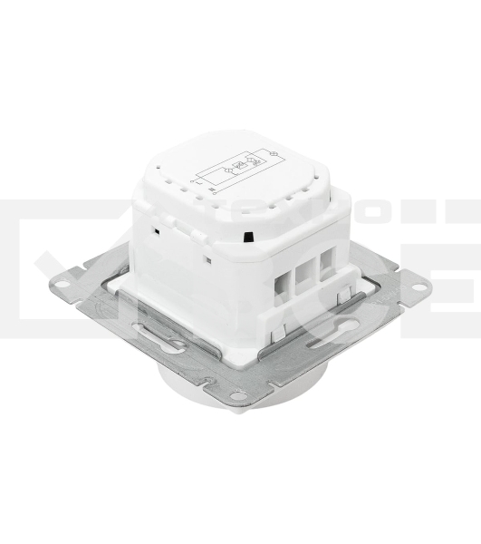 Механизм светорегулятора EKF Эпика, белый