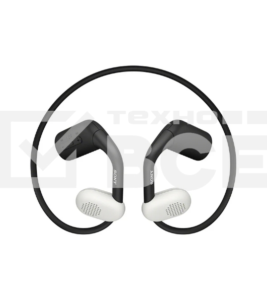 Беспроводные наушники Sony WI-OE610 черный, открытые (спортивные), Bluetooth, до 10 ч