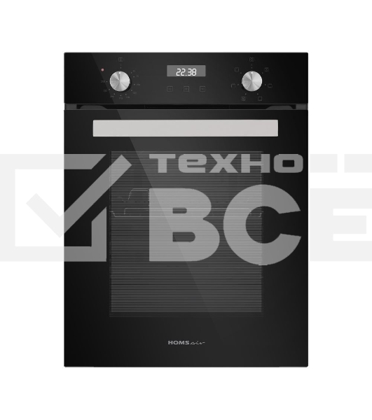 Шкаф духовой электрический HOMSair OEM451BK, встраиваемый