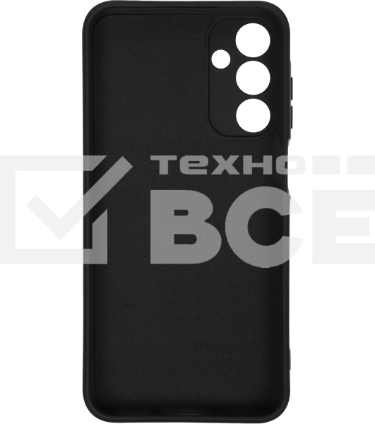 Чехол (клип-кейс) BoraSCO для Samsung Galaxy A15 Microfiber Case черный (72894)