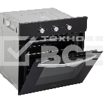 Духовой шкаф электрический Hyundai HEO 6630 BG черный, встраиваемый, фото7