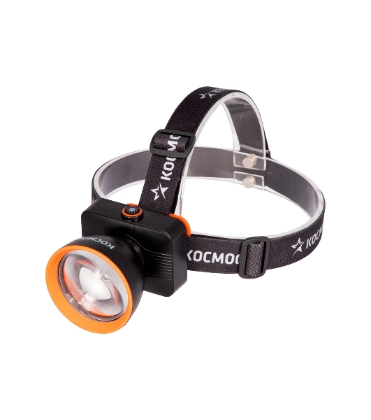Фонарь налобный аккумуляторный КОСМОС KOC533Lit черный