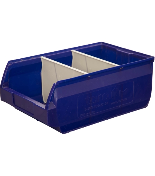 Ящик сплошной ТАРА.РУ Palermo 5005 синий 500х310х200мм PP 10041