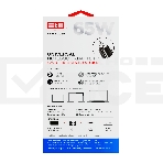 Автомобильный универсальный адаптер для ноутбуков на 65Ватт/ NB Adapter STM SLU65, 65W, Car adapter, фото6