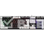 Клавиатура Defender Dark Knight GK-077  проводная, USB, чёрный/белый, фото 1