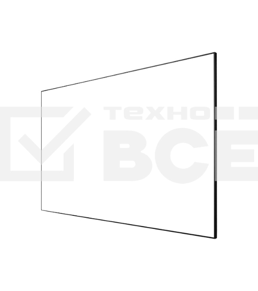 Экран для проектора S'OK Zeus SGPSFR-266x150A на раме (80 мм), звукопрозрачный
