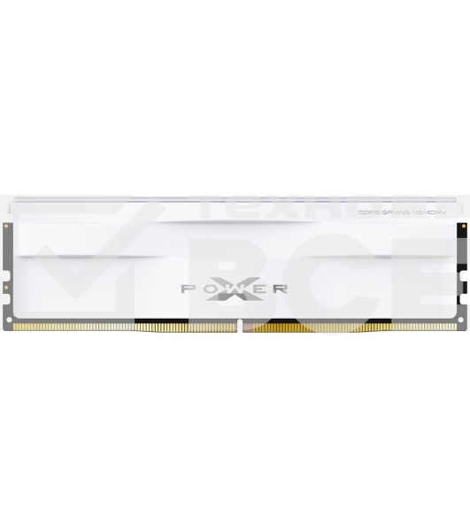 Оперативная память Silicon Power Xpower Zenith, DDR5, 32GB (2x16 GB), 5600 MHz, CL40, DIMM, радиатор, белый