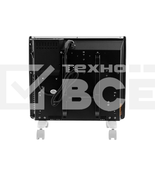 Конвектор гибридный Denzel HybridX-1000 белый, 1000 Вт, 20 м2, термостат, дисплей