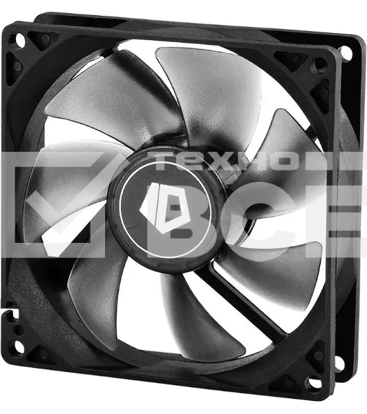 Вентилятор для корпуса ID-Cooling NO-9225-SD черный, 92 мм, 1500 об/мин, 29 дБ, 3 pin