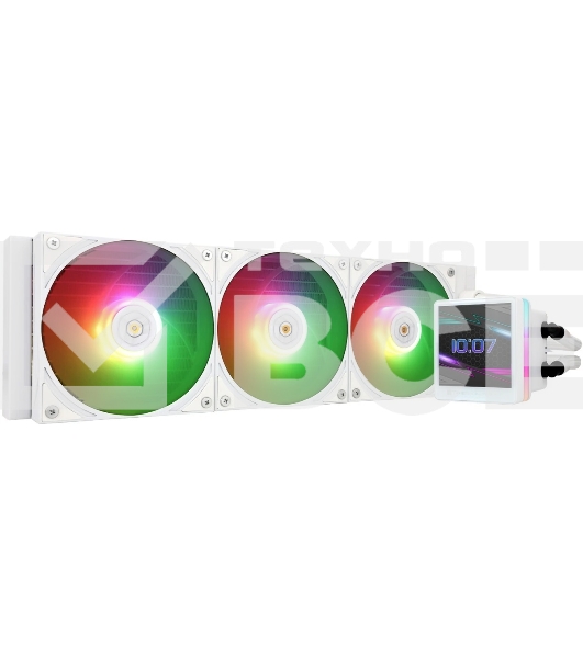 Система водяного охлаждения Thermalright Grand Vision 360 ARGB Soc-AM5/AM4/1151/1200/2066/2011/1700 белый 4-pin 29.6dB Al LCD Ret (G-VISION-360-WH-ARGB)
