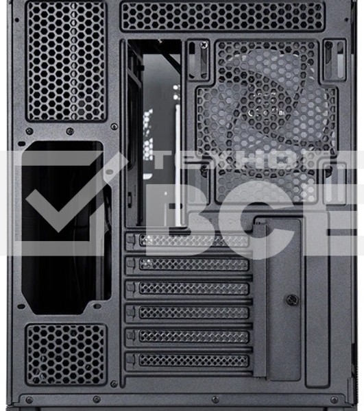 Компьютерный корпус Chieftec Visio черный без БП ATX 2x80мм 4x120мм 2x140мм 1xUSB 2.0 2xUSB 3.0 audio bott PSU