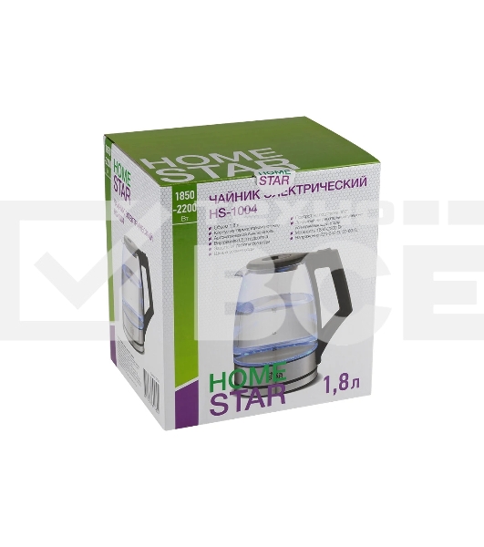 Чайник электрический Homestar HS-1004 (107841)