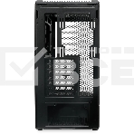 Компьютерный корпус без блока питания HSPD F711-TGbK, Panoramic Full Tower, Black, TG, 0.7 SPCC, no fans ATX, mATX, mITX 190/420/280мм 2x2.5', 2x3.5', 7xPCI 1xUSB-A 3.0, 1xUSB-C 445x235x475мм, фото4