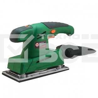 Машинка шлифовальная плоская (вибрационная) КАЛИБР МПШ-300Р 300Вт 115х230мм рег.об. пылеотсос.