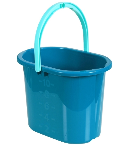 Ведро HAUSMANN HM-1083 для мытья полов 10л, зеленый