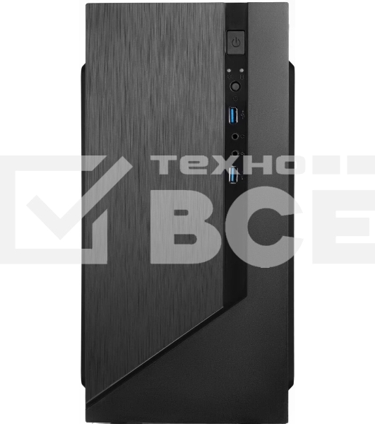 Компьютерный корпус Сase Forza mATX, 450W, 2xUSB 3.0, Black, w/o FAN, 12 см fan PSU, power cord