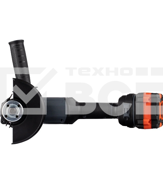 Угловая шлифовальная машина бесщеточная УШМ Anycons JM-125S, 125м, 21В, 8500 об/мин, 2 акб