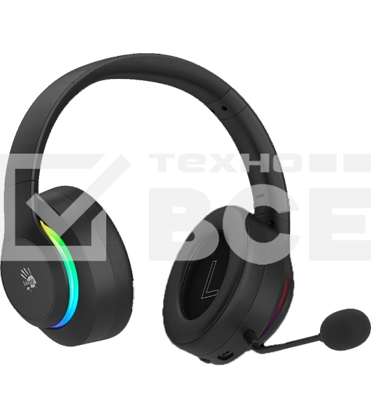 Гарнитура беспроводная с микрофоном A4Tech Bloody GR520 черный мониторные BT/Radio оголовье