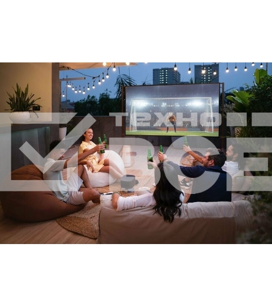 Домашний проектор XGIMI Horizon/технология:DLP/Разрешение:FullHD/2200Лм/MediaTek MT9612/2GB/32GB/Wi-Fi, Bluetooth/AndroidTV/HDR10/0.76-7.66м/HarmanKardon/Вес:2.9кг/Черный XK03K