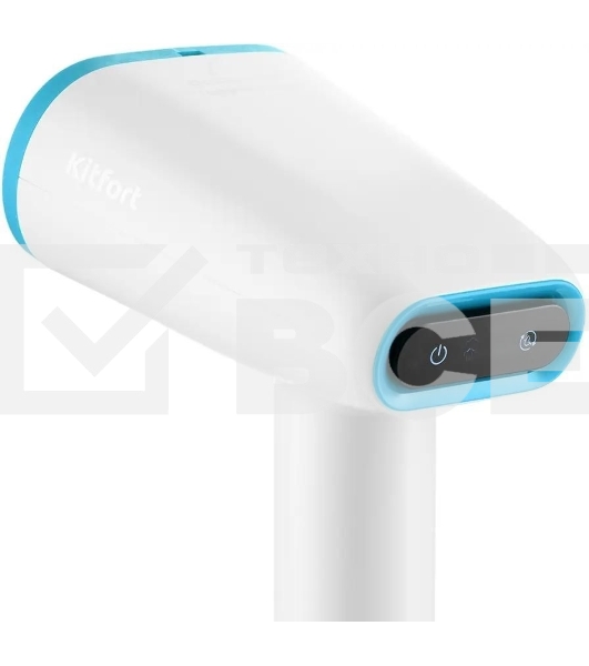 Отпариватель Kitfort КТ-985-3 бирюзовый, 1600 Вт, 28 г/мин, 250 мл