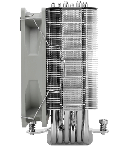 Кулер для процессора Thermalright Burst Assasin 120 (4-pin PWM, 154мм, Ni/CU, 6x6мм, 1x120мм, 66.17CFM, 25.6dBA, 1550RPM, S: 1700, 1200, 115X, AM5, AM4)