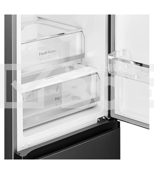 Холодильник Kuppersberg RFCN 2015 X нержавеющая сталь двухкамерный 235/109л морозилка снизу, No Frost