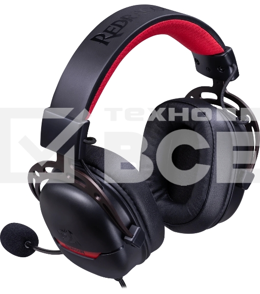 Гарнитура Redragon Aurora чёрный, проводная, USB