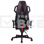 Кресло игровое Cactus CS-CHR-090BLR черный/красный, сиденье черный/красный, эко.кожа/сетка, крестовина пластик, пластик черный, фото20