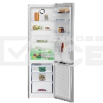 Холодильник Beko B1RCSK402S серебристый 267/113л морозилка снизу, фото2