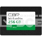 Накопитель SSD CBR SSD-256GB-2.5-LT22, 256Gb, SATA III, 2.5