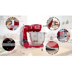Кухонная машина Bosch MUM5X720 планетар.вращ. 1000Вт красный/серый, фото13