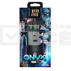 Мышь проводная Qumo Onyx RGB M73 черный, 2400 dpi, USB, кнопки - 4, фото3