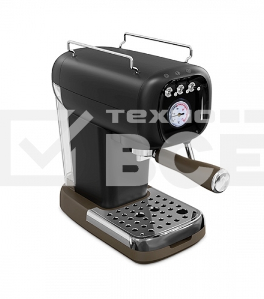 Кофеварка эспрессо BQ CM2004 черный, исп. кофе - молотый, 0.6 л, 1100 Вт, 20 Бар.