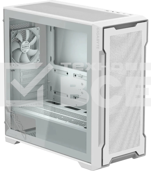 Компьютерный корпус Gigabyte C102W GB-C102GI белый без БП M-ATX 5x120mm 4x140mm 2xUSB3.0 audio bott PSU