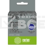 Картридж ленточный Cactus CS-D1-40910 9мм, черный шрифт, прозрачный фон, 7м для DYMO LM 160, 210D, 280, PnP, 420P, 500 TS; Rhino Pro 6000, 5200, 4200, фото2