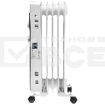 Масляный обогреватель Centek CT-6221-5 (5 секций) белый, 400/600/1000 Вт, 12,5 м2, 3 режима, термостат, фото4