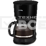 Кофеварка капельная Vitek VT-1528 BK черный, исп. кофе - молотый, 1.25 л, 750 Вт, фото 1