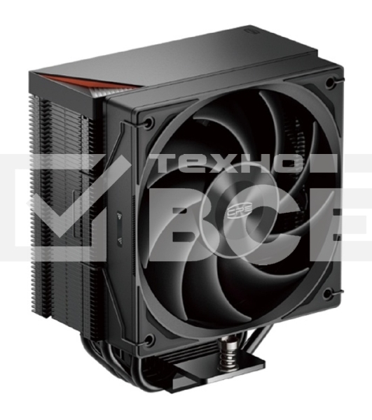 Устройство охлаждения (кулер) PcCooler RZ500 Soc-AM5/AM4/1200/1700/1851 черный 4-pin 32dB Al+Cu 250W Ret (RZ500-BKNWNX-GL)